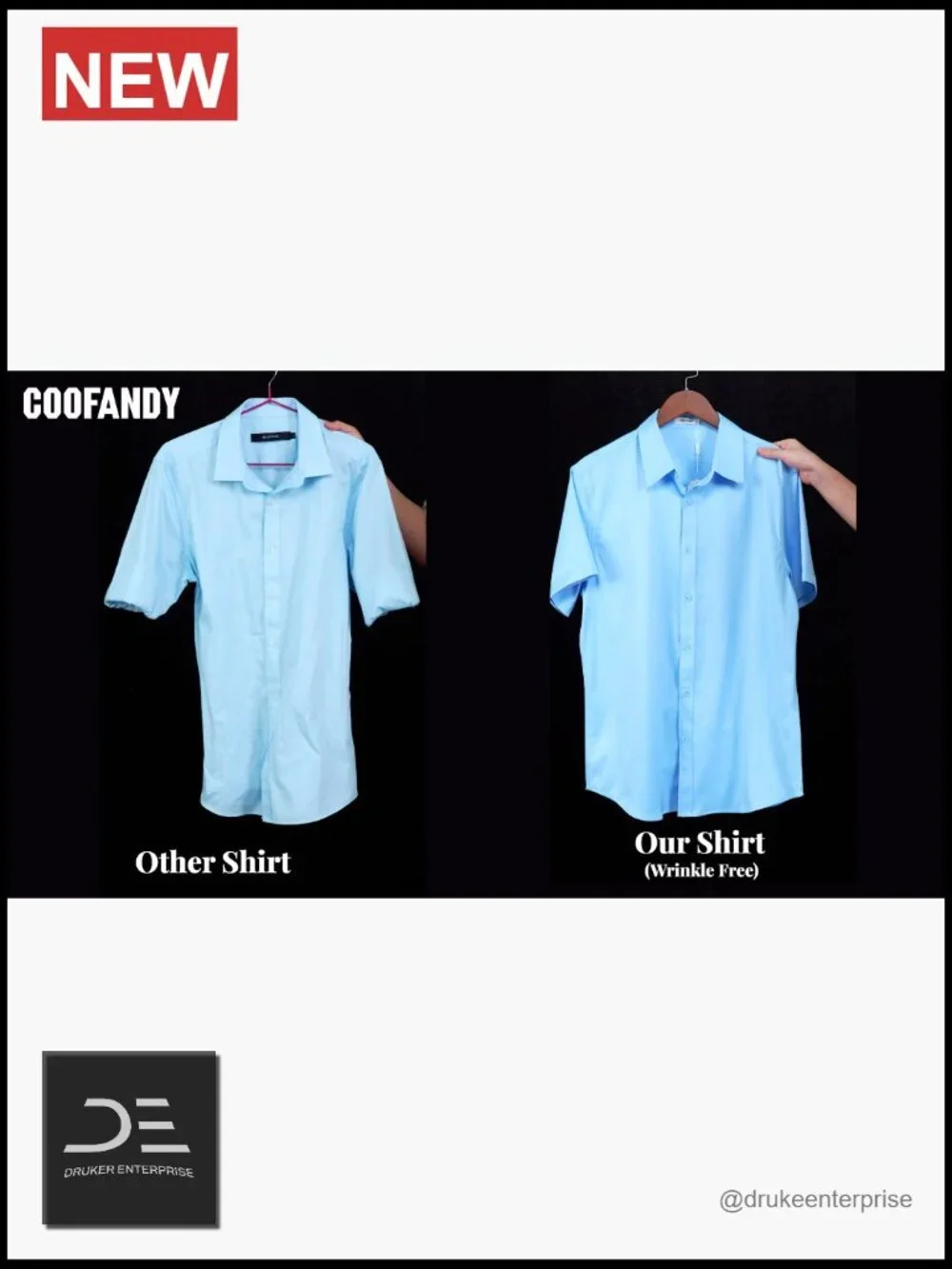 Short Sleeve Button Down Shirt Wrinkle Free Stretch Casual Untucked